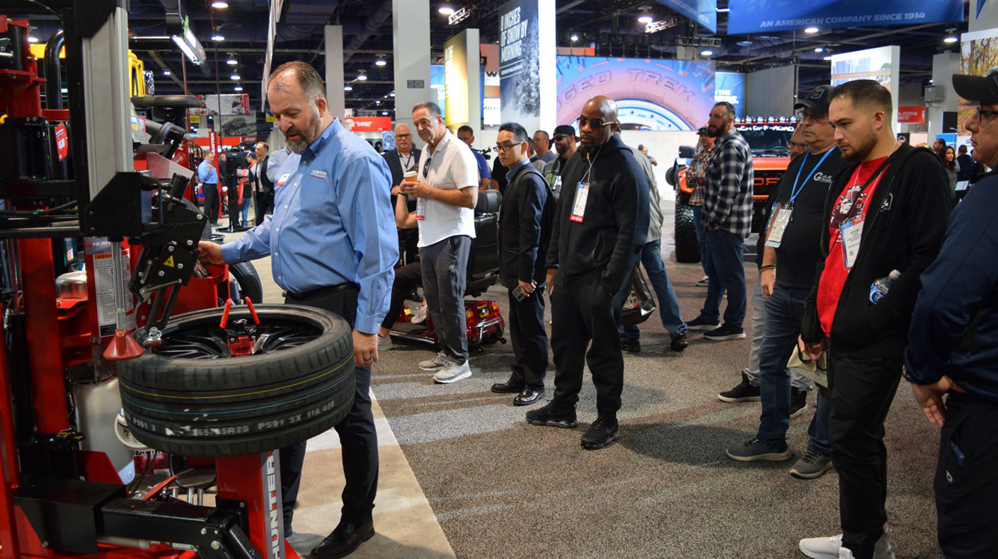 Global Tire Expo at the SEMA Show.