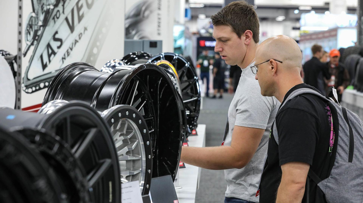 Wheels in the New Product Showcase at the SEMA Show.