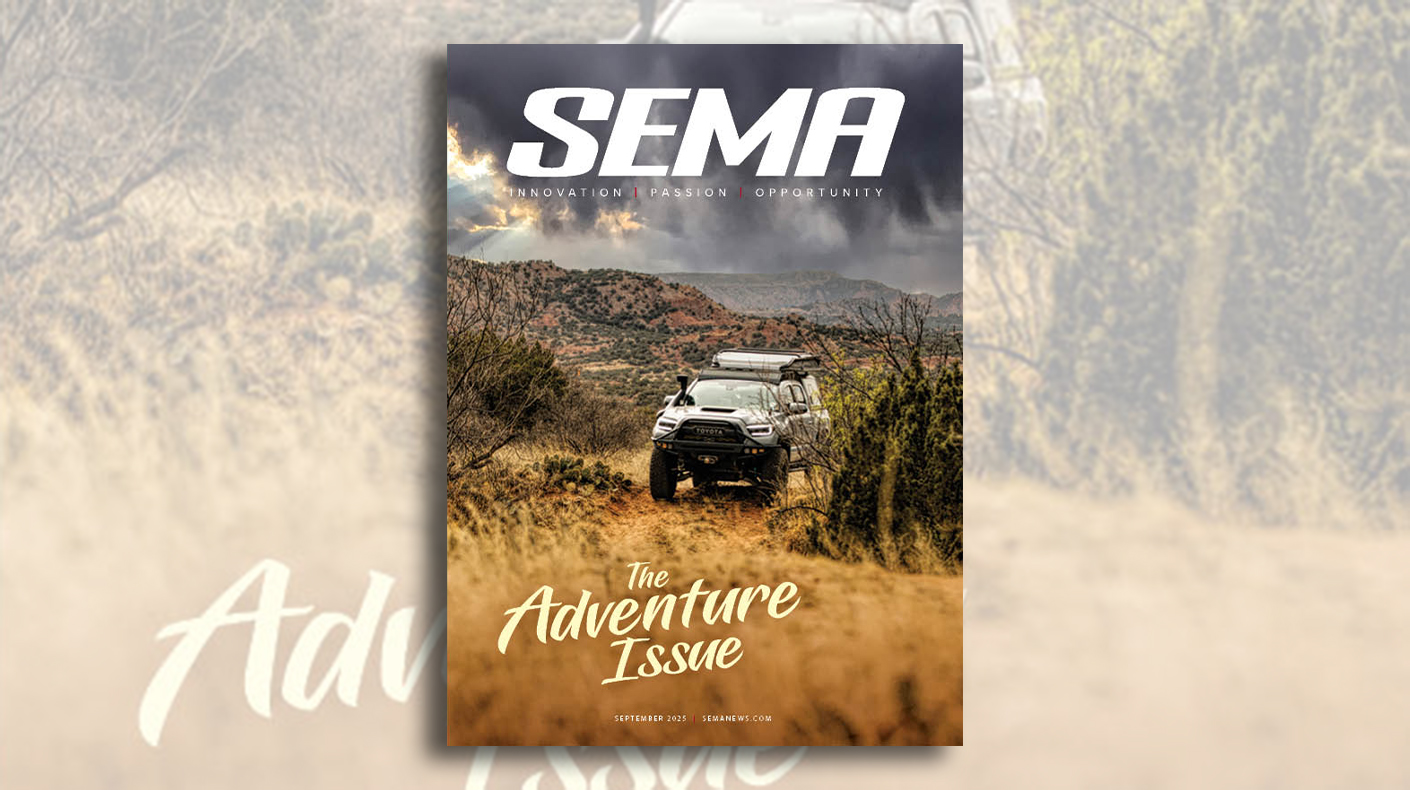 SEMA magazine September 2025 issue cover