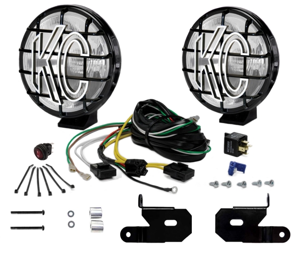 Apollo Pro Halogen 5-in. and 6-in. Round Lights/Kits