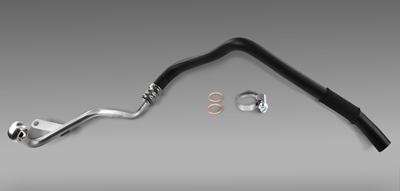 Direct-Fit Audi Turbo Coolant Return Hose Replacement