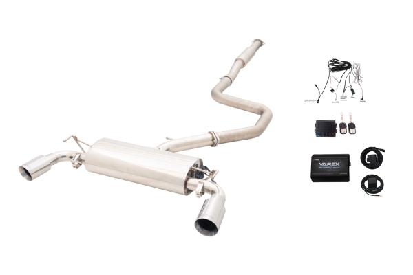Non-Polished Stainless Steel 3-Inch Cat-Back Exhaust System