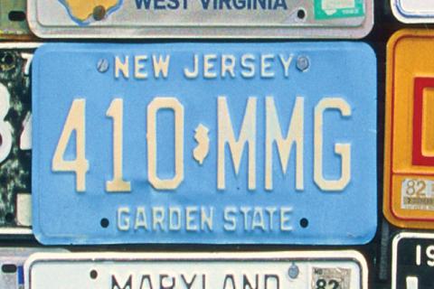 New Jersey Plates