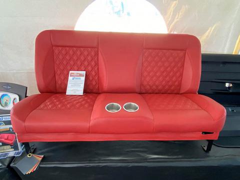 Custom CTX-60 Diamond Insert Full Backrest Bench Seat