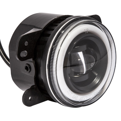 Pro Comp Halo Ring LED Fog Lights for Wrangler JK